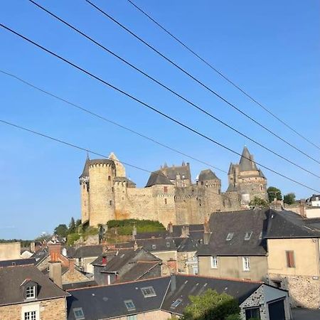 Appartement Calme Et Cosy Proche Centre Vue Chateau Vitre  Exterior photo